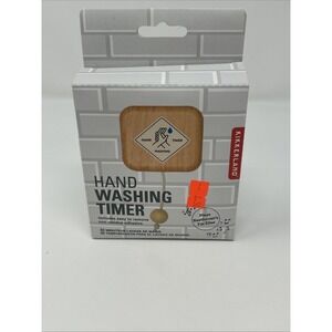 NIB Kikkerland Hand Washing Timer Music Box Plays Beethoven Fur Elise Pull Down